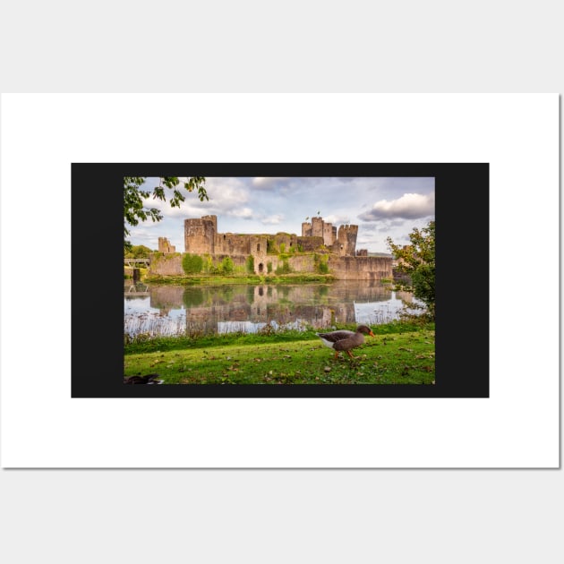 Caerphilly Castle Wall Art by dasantillo